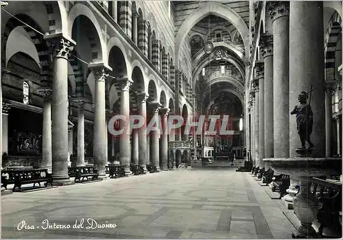 Cartes postales moderne Pisa Interno del Duomo
