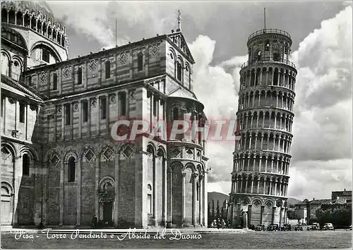 Cartes postales moderne Pisa Torre Pendente e Abside del Duomo