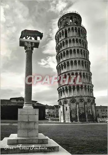 Moderne Karte Pisa Torre Pendente