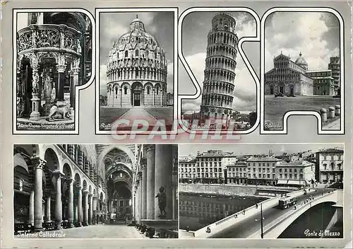 Cartes postales moderne Pisa La Tour Penchee