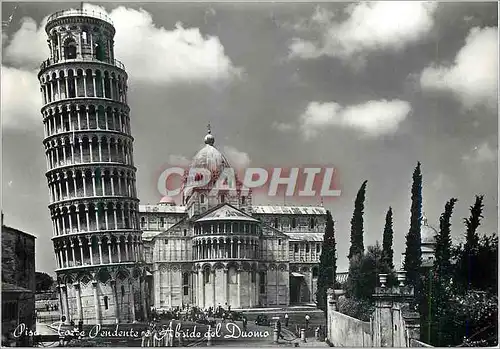 Cartes postales moderne Pisa Pendente Abside del Duomo