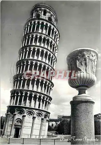 Moderne Karte Pisa Torre Pendente