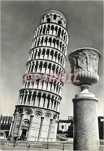 Moderne Karte Pisa Torre Pendente
