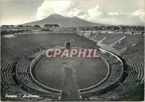 Moderne Karte Pompei Amphitheatre