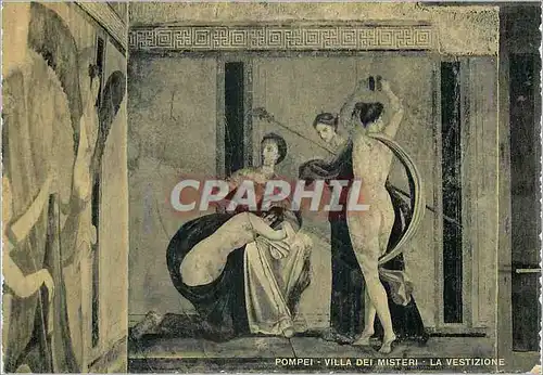 Cartes postales moderne Pompei La Villa des Mysteres La Veture