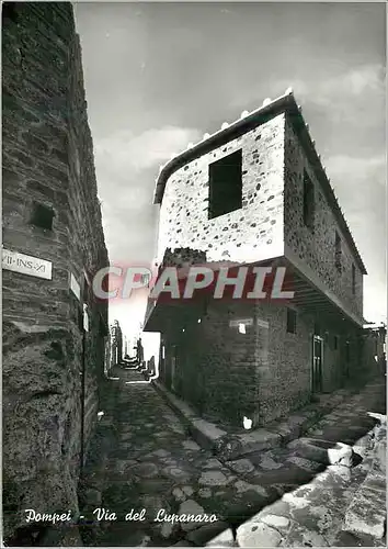Cartes postales moderne Pompei Rue du Lupanaro