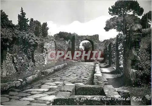 Moderne Karte Pompei Scavi La Porte de Nola