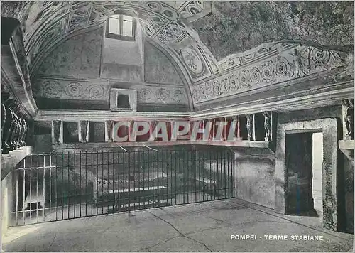 Moderne Karte Pompei Les Termes Stabiane