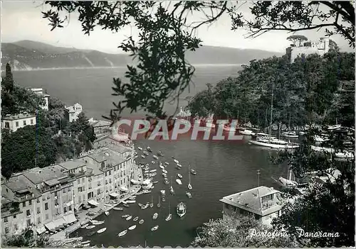 Cartes postales moderne Portofino Panorama Baetaux