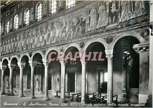 Cartes postales moderne Ravenna S Apollinare Nuovo (Sec VI°) Parete Sinistra della Navata Maggiore