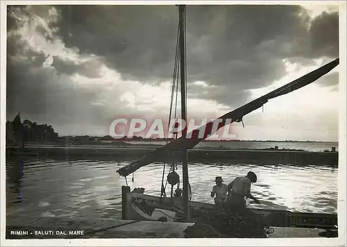 Moderne Karte Riviera di Rimini La Piu bella d'Italia Bateau