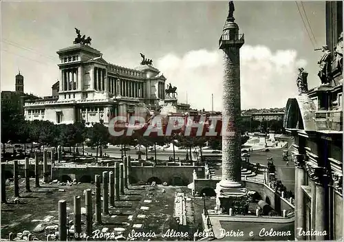 Cartes postales moderne Roma Scorico Altare della Patria e Colonna Traiana