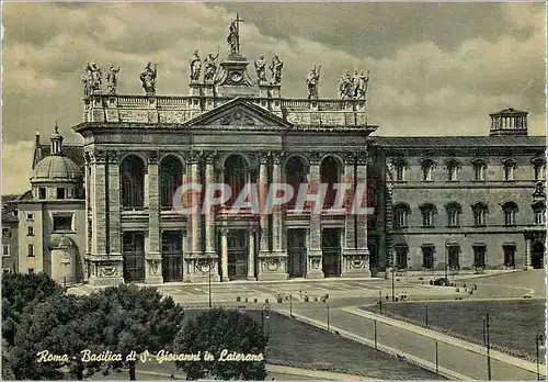Moderne Karte Roma Basilique de Saint Jean de Latran