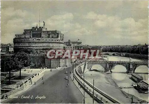 Cartes postales moderne Roma Le Pont et Chateau Saint Ange