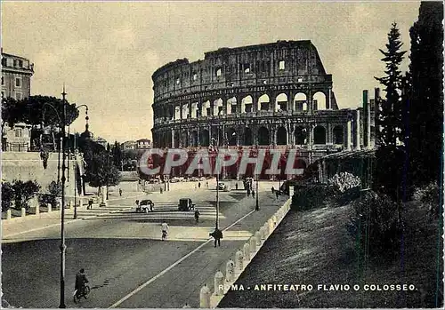 Moderne Karte Roma Amphiteatre ou Colisee