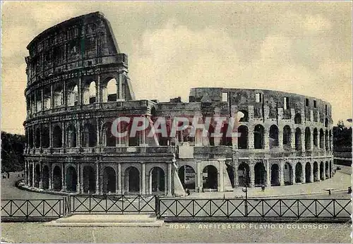 Moderne Karte Roma Amphiteatre Fiavius ou Colisee