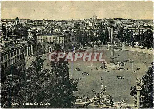 Cartes postales moderne Roma Place du Peuple