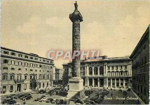 Moderne Karte Roma La Place Colonna