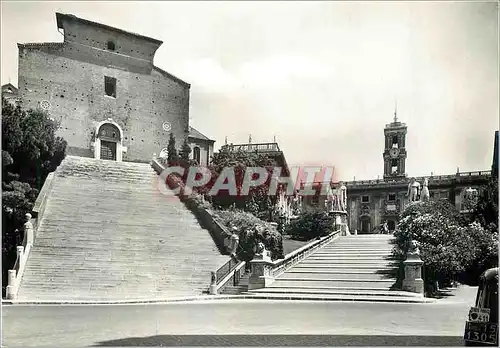 Cartes postales moderne Roma Le Capitole et l'Eglise de l'Aracoeli