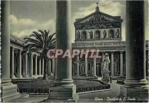 Cartes postales moderne Roma La Basilique de Saint Paul