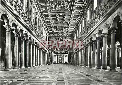 Cartes postales moderne Roma Basilica di San Paolo Interno