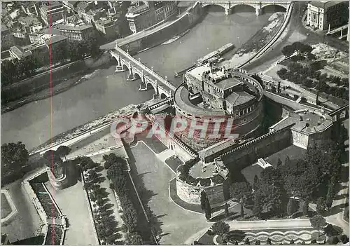Cartes postales moderne Roma Chateau Saint Ange et Tevere