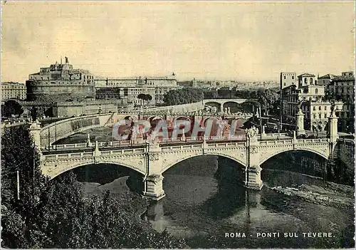 Cartes postales moderne Roma Les Ponts sur le Tevere