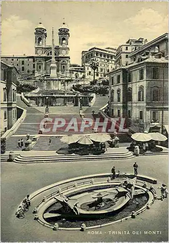 Cartes postales moderne Roma Trinita dei Monti