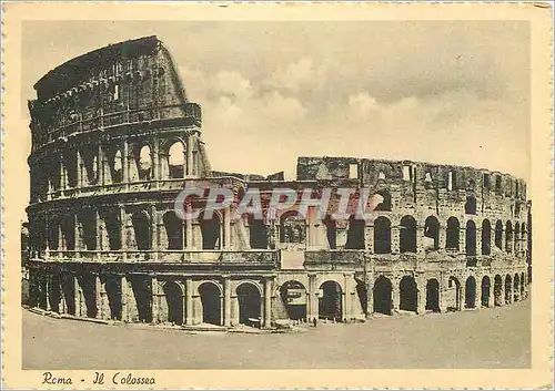 Moderne Karte Roma Il Colosseo