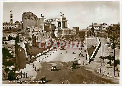 Cartes postales moderne Roma La Via Dell'Impero