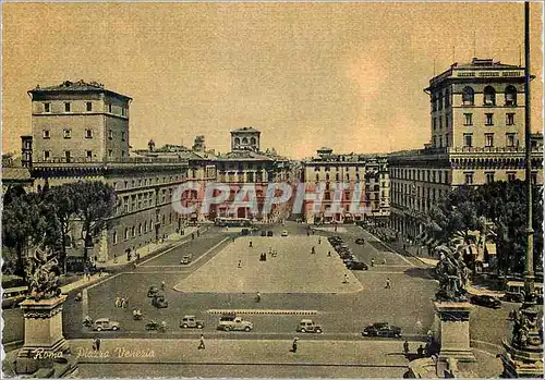 Cartes postales moderne Roma La Place Venezia