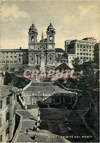 Cartes postales moderne Roma Trinita dei Monti