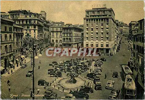Cartes postales moderne Roma Place Barberini