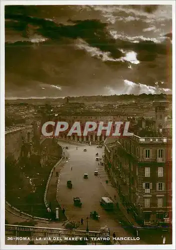 Cartes postales moderne Roma La Via Del Mare e il Teatro Marcello