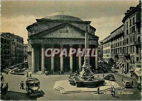 Moderne Karte Roma Le Pantheon