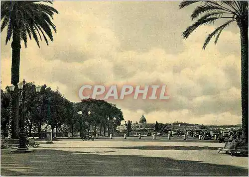 Cartes postales moderne Roma Panorama de St Pierre vu du Monte Pincio