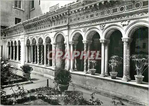 Cartes postales moderne Roma Basilique du St Paul Le Cloitre