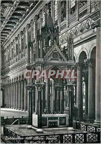 Cartes postales moderne Basilica di San Paolo Baldacchino dell'Altare Papale