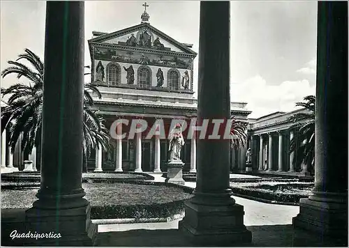 Cartes postales moderne Basilica di San Paolo Quadriportico