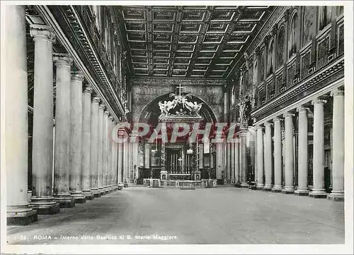 Moderne Karte Roma Interno Della Basilica di S Maria Maggiore