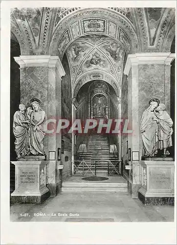 Cartes postales moderne Roma la Scala Santa