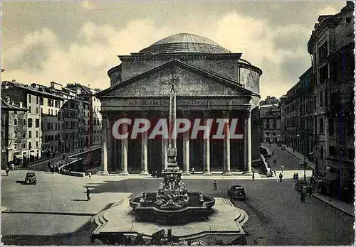 Moderne Karte Roma le Pantheon