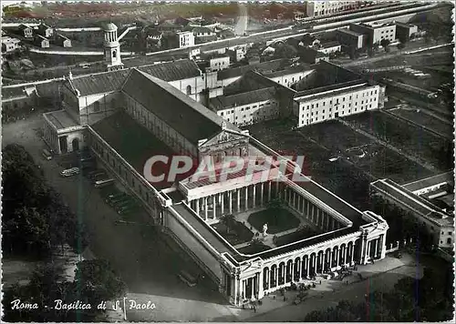 Moderne Karte Roma Basilica di S Paolo