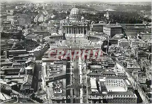 Moderne Karte Roma Piazza Basilica S Pietro