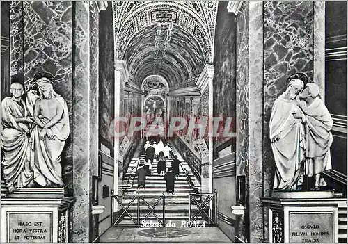 Cartes postales moderne Roma l'Escalier Saint