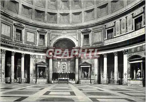 Moderne Karte Roma Interno del Pantheon