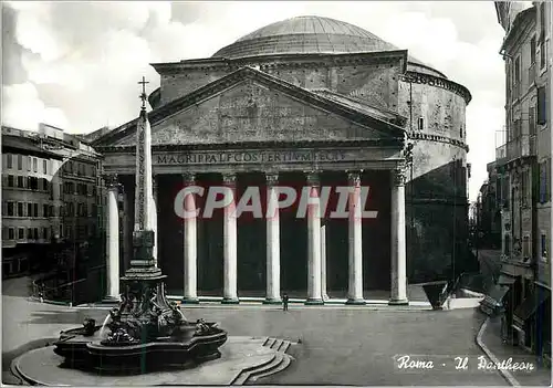 Moderne Karte Roma le Pantheon