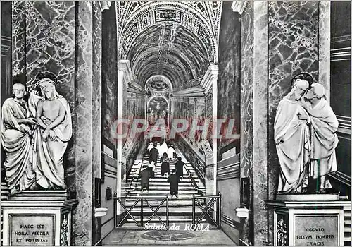 Cartes postales moderne Roma l'Escalier Saint