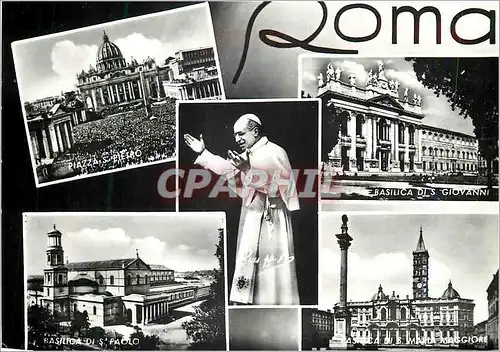 Cartes postales moderne Roma Plazza S Pietro Basilica Di S Giovanni