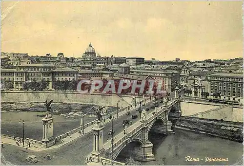 Moderne Karte Roma vue Generale